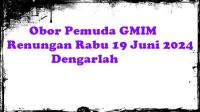 Attachment for Obor Pemuda GMIM, Renungan 19 November 2025, Mazmur 46:5-6, Kota Allah yang Mahatinggi