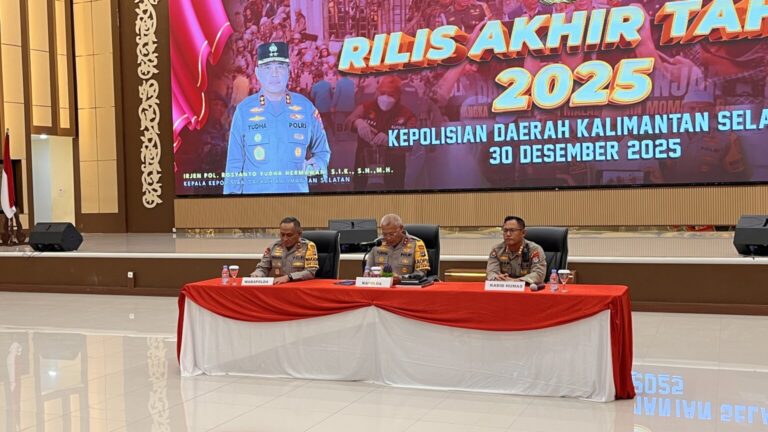Polda Kalsel Pecat 25 Personel Sepanjang 2025, Kriminalitas Menurun