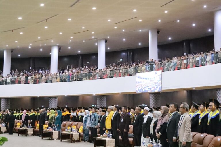 Luluskan 1.258 Wisudawan di Wisuda Ke-129 ULM, Gubernur Kalsel : Langkah Awal dan Babak Baru Kehidupan