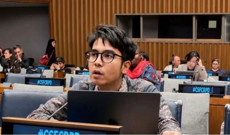 Berbicara di PBB, Agus Hidayat Dorong Penghapusan Diskriminasi Penyandang Disabilitas